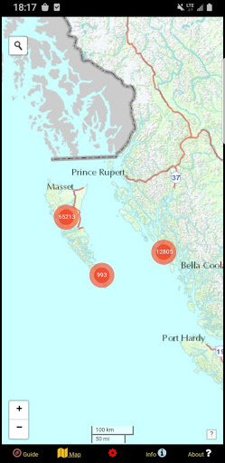 Android application Haida Gwaii Mushroom Forager screenshort