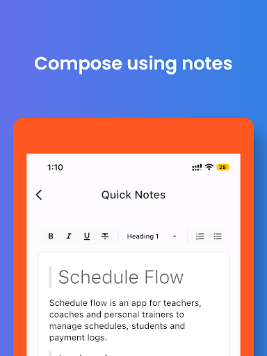 Screenshot of Lek: AI Writing Assistant