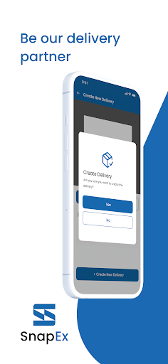 Android application Snapmart Rider's App screenshort
