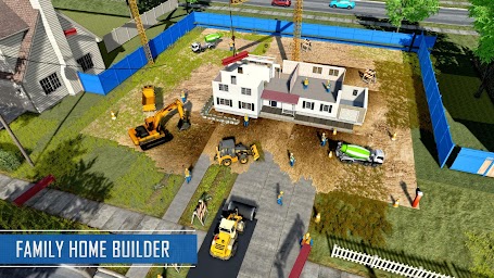 Family House Building Games