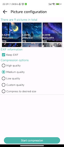 Image Compress - resize photo Screen 2