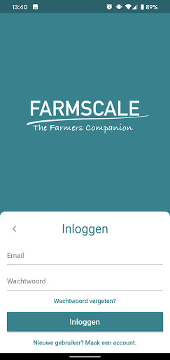 Android application Farmscale screenshort