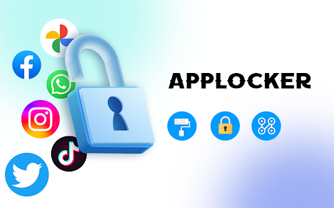 アプリのロック: アプリをロックする、指紋パスワード