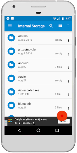 H File Manager : Show Hidden Screen 3