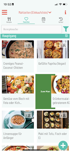 Faustformel Foodplan Screen 3
