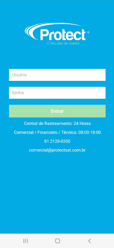 Android application Protectsat screenshort