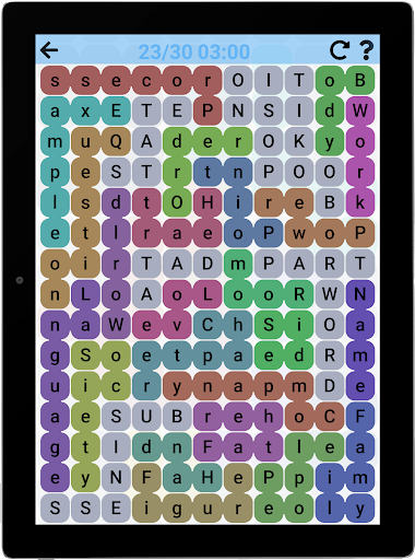 Word Search - Free word games. Snaking puzzles 2.1.4 screenshots 2