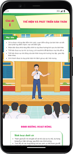 Android application HDTNHN Lớp10 screenshort