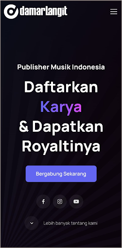 Android application Damarlangit screenshort