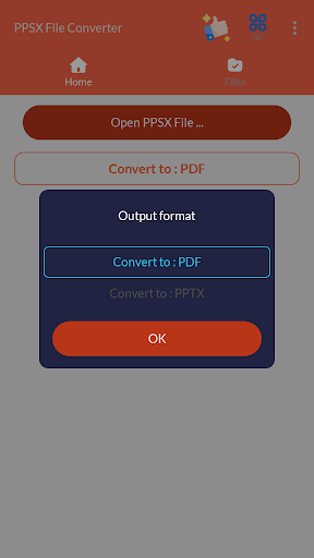 Android application PPSX File Viewer - PPSX TO PDF screenshort