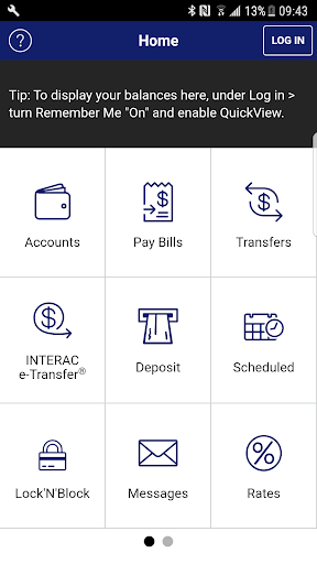 Android application NWCU Mobile screenshort