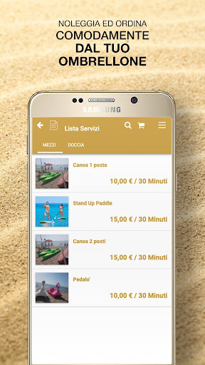 Sabbia Doro Beach Club Screen 3