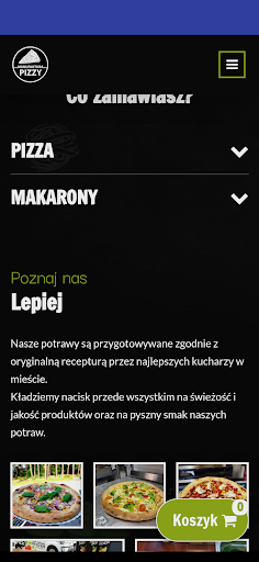Android application Manufaktura Pizzy screenshort