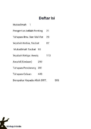 Minhajul Abidin - Jalan Ibadah Screen 2