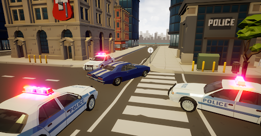 Android application San City Police Chase screenshort