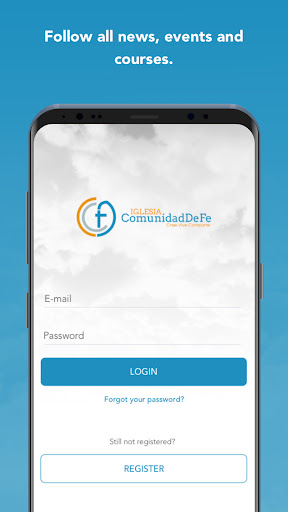 Android application Iglesia Comunidad de Fe screenshort