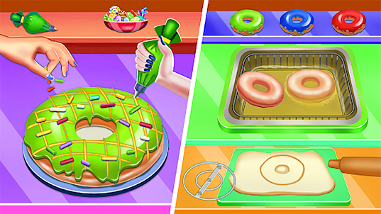 Lovely Baking Cake Donut Games