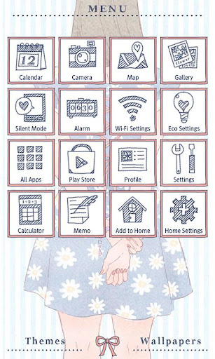 Cute Theme-Summer Lady- Screen 2