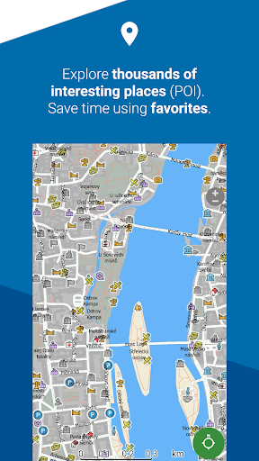 Screenshot of MapFactor Navigator Car Pro