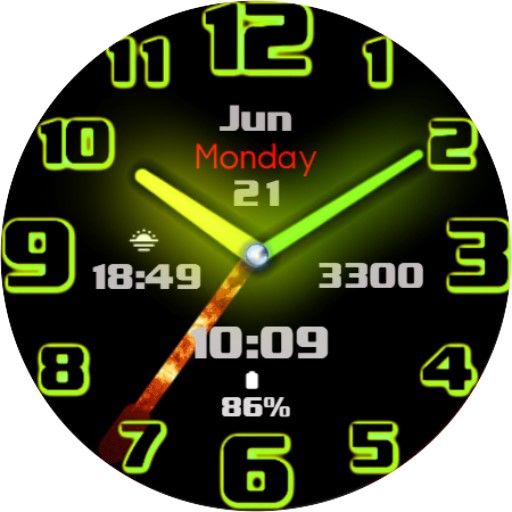 Inspire X - Analog Watch Face