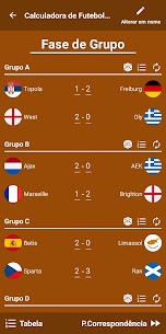 Calculadora de Futebol Europa 7