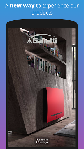 Android application Galletti Experience screenshort