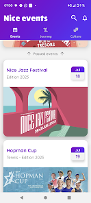 Captura de Pantalla 2 Nice Events android