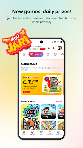 myIM3: Data Plan & Buy Package Screen 3