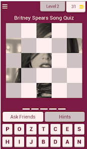Screenshot 2 Britney Spears Song Quiz android