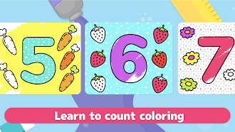 Game screenshot Coloring and drawing for kids hack
