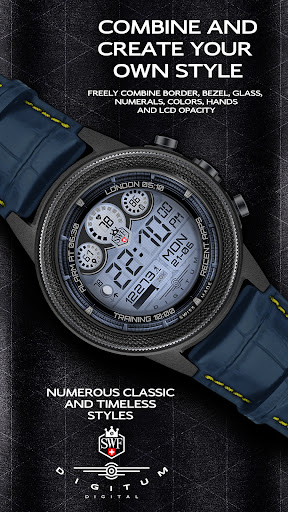 SWF Digitum Digital Watch Face
