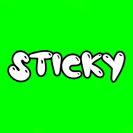 Sticky logo