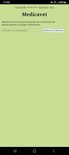 Android application Medicavet screenshort