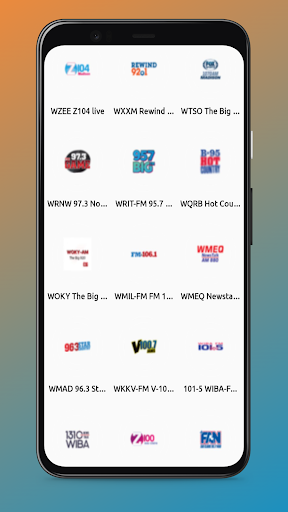 Android application Radio Wisconsin Radio Stations screenshort