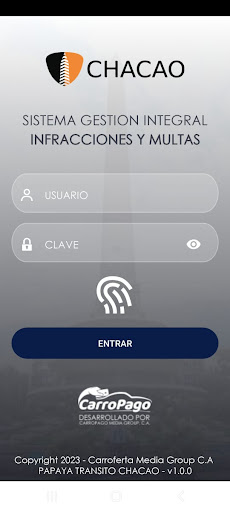 Android application SIGIT Chacao screenshort