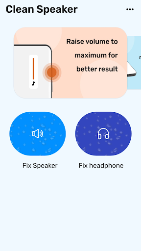 Android application Phone speaker cleaner-Remove/W screenshort