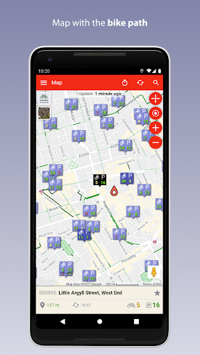 Android application London Bikes screenshort