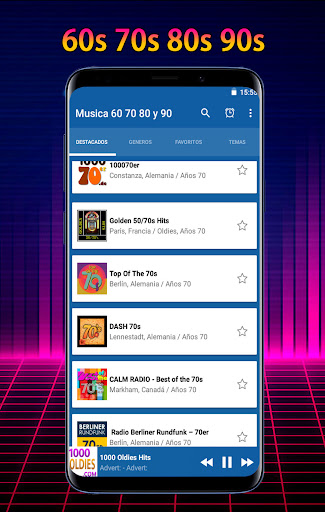 Musica de los 60 70 80 y 90 Screen 3