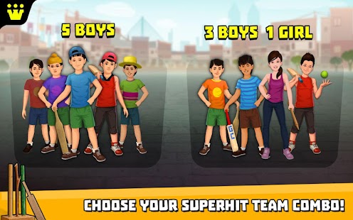 Gully Cricket Game Screenshot