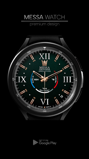 Classic Watch Face Messa Green Screen 3