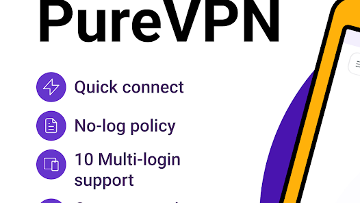 PureVPN - Fast and Secure VPN poster
