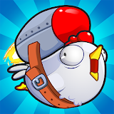 Chicken Toss: Jetpack Game icon