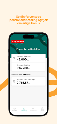 Tryg Pension Screen 3