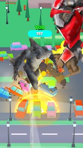 Crazy Kaiju 3D MOD APK (Unlimited Money) Download 2