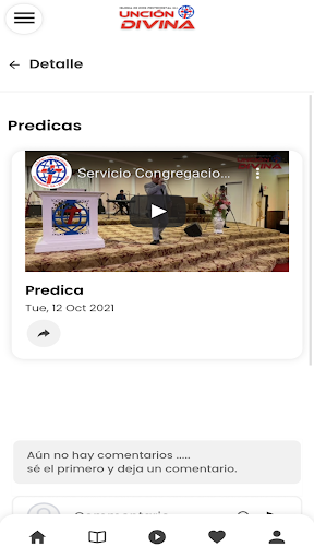 UNCIÓN DIVINA APP Screen 3