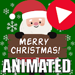 Cover Image of Download Animated Christmas Stickers.  APK