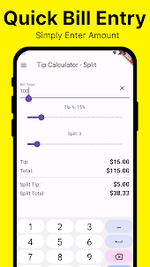 Tip Calculator - Split