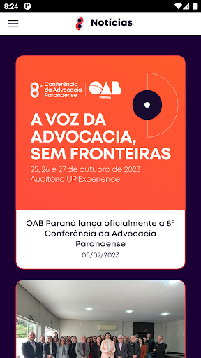 8ª Conferência OABPR Screen 3