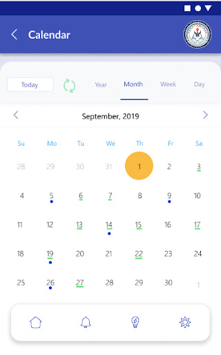 Android application Edana Staff Portal screenshort