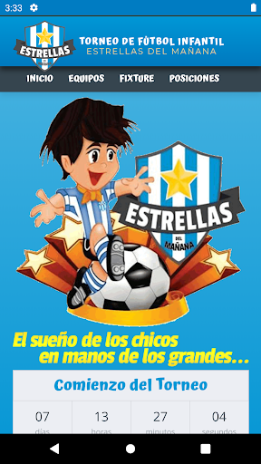 Android application Estrellas del Mañana screenshort